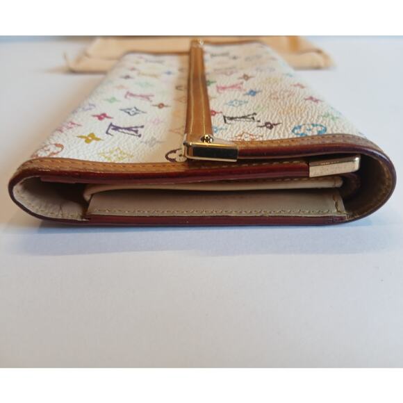 Louis Vuitton Authentic MultiColor Limited Edition Wallet with Dust Bag - Picture 6 of 15